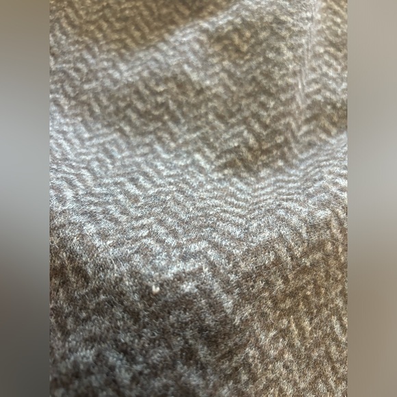 J Crew Wool Blend Skirt‎ Brown Herringbone Pull On Pockets Lined Sz 6 - Picture 11 of 15